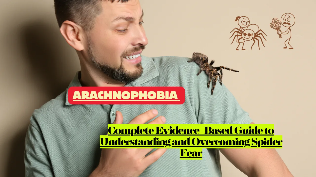 Arachnophobia, Complete Evidence-Based Guide to Understanding and Overcoming Spider Fear