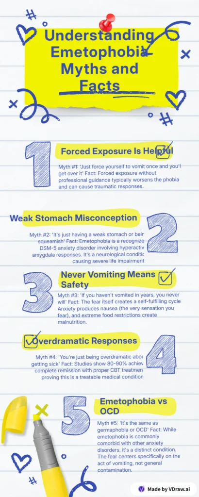 Emetophobia Myths and Facts