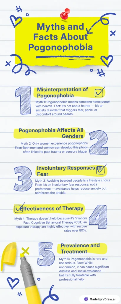 Myths and Facts About Pogonophobia