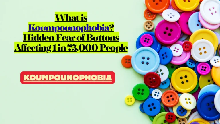What is Koumpounophobia? Hidden Fear of Buttons Affecting 1 in 75,000 People