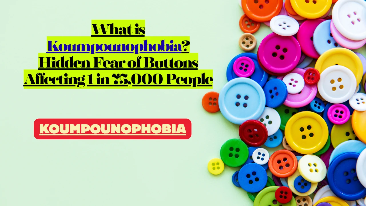What is Koumpounophobia? Hidden Fear of Buttons Affecting 1 in 75,000 People
