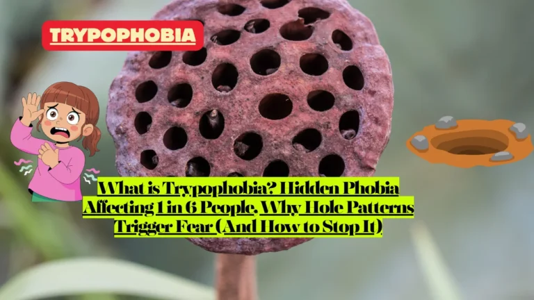 What is Trypophobia? Hidden Phobia Affecting 1 in 6 People, Why Hole Patterns Trigger Fear (And How to Stop It)
